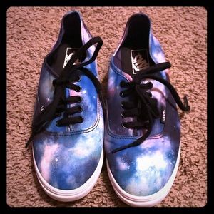 Galaxy Cosmic Van canvas shoes.
